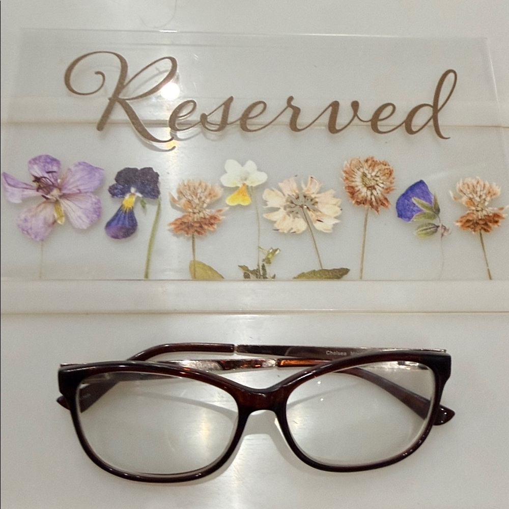 CHELSEA MORGAN CM 3006 TORTOISE‎ GOLD 53-14 135 FLEX HINGE EYEGLASSES FRAME